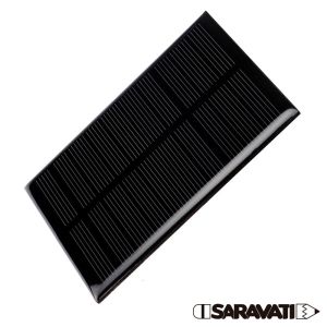 Painel Solar 5V 1W Mini Placa Fotovoltaica 110mm x 69mm 1