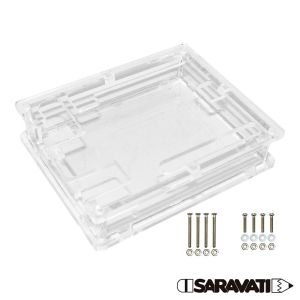 Case Acrilico Transparente Acrylic Box Uno R3 1