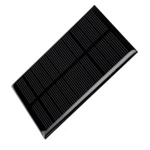 Painel Solar 5V 1W Mini Placa Fotovoltaica 110mm x 60mm 1
