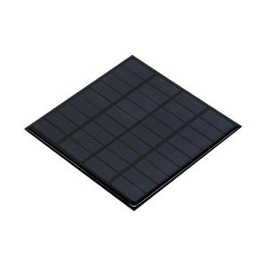 Painel Solar 9V 2W Mini Placa Fotovoltaica 115mm x 115mm 1