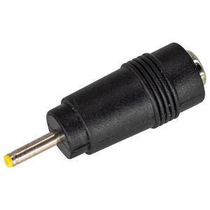 Plug Adaptador Fonte 5.5x2.1mm Fêmea x 2.5x0.7mm Macho 1