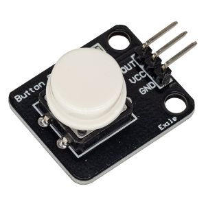 Módulo Botão Switch 12mm Push Button 3 Pinos (Branco) 1